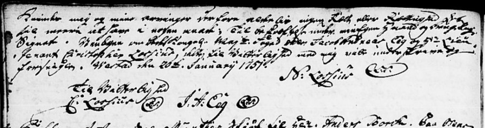 1751 Skjøte Sirareiten Hans Qvam2.jpg