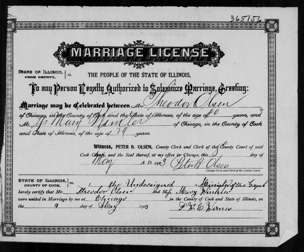 Theodor Olsen marriage.jpg