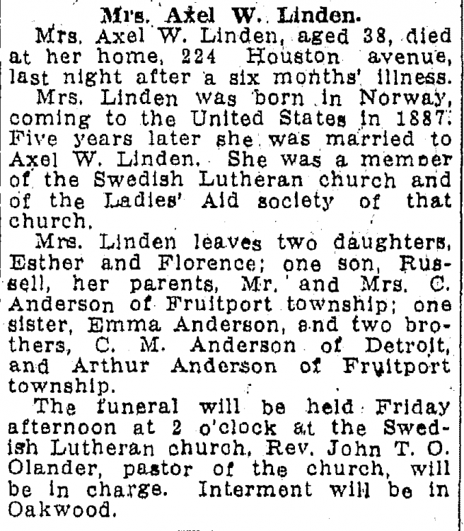 Muskegon Chronicle Wednesday, Oct 07, 1914 Muskegon, MI, Page 9.png