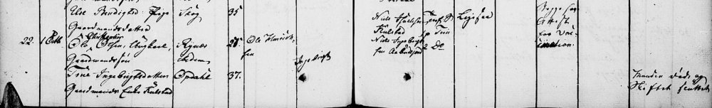 Ole Christoffer Olson marriage to True Ingebregtsdatter 10-1-1837.JPG