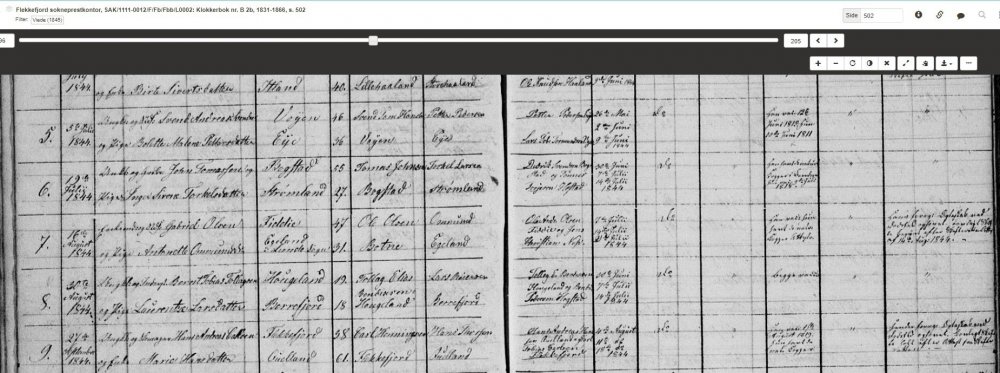 Hans Andreas Carlsen, gift med Marie Hansdatter september 1844, han er bror til Anne Christine Carlsdatter.jpg