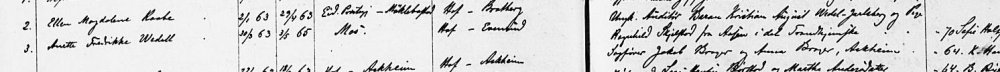 SK född Anette Fredrikke videll ma Ragnhild Skjelstad PaChristian August Wedell.JPG